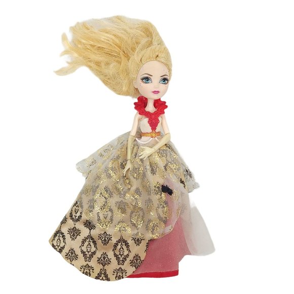 Ever After High Apple White Thronecoming Doll 10.5 Inch Figure Mattel Toy Gown - Picture 3 of 11